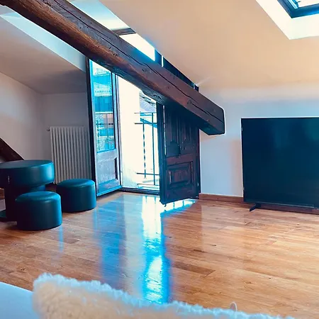 Apartamento Cal Querol 2 - Atic En El Centre Puigcerdà Exterior foto